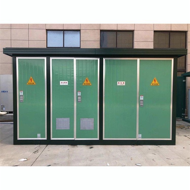 濠江1600KVA欧式箱式变压器